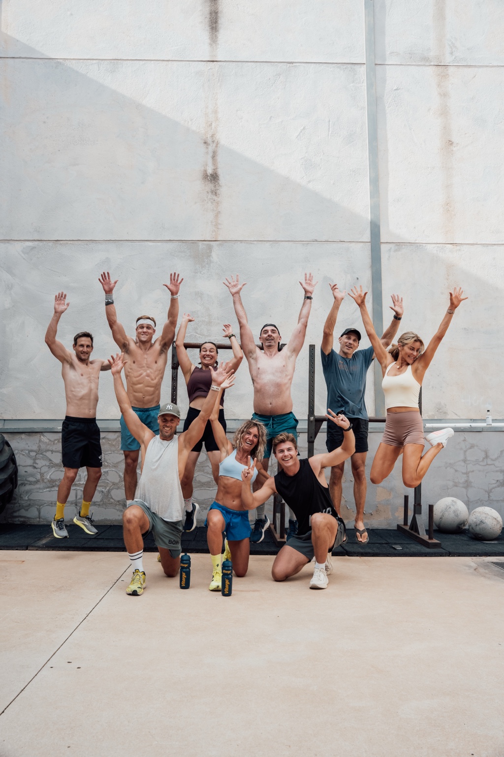 Training camp athletes in Mallorca